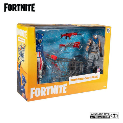 Fortnite Figurines Panier d'achat Pack War Paint and Fireworks Team Leader 18 cm