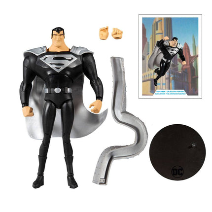 Superman Black Suit Variant (Superman: The Animated Series) DC Multiverse Action Figure 18 cm