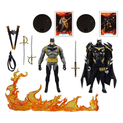 Batman vs Azrael Batman Armor DC Multiverse Action Figure Collector Multipack 18 cm