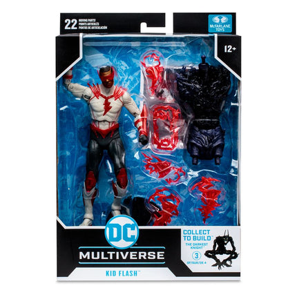 DC Multiverse Zbuduj figurkę Kid Flash (Speed ​​​​Metal) 18 cm