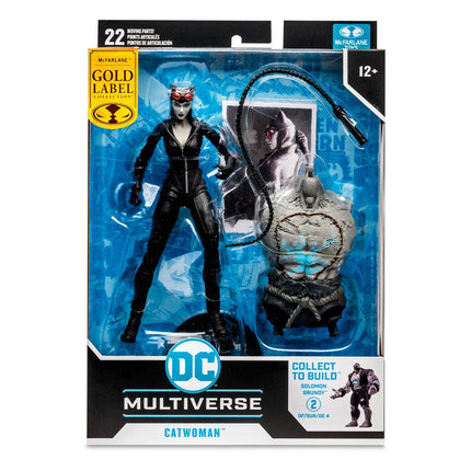 Catwoman Gold Label (Batman: Arkham City) DC Multiverse Gaming Build A Action Figure 18cm - SolomonGundry BW