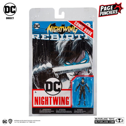 DC Direct Page Punchers Action Figure Nightwing (DC Rebirth) 8 cm