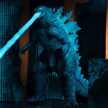 Godzilla King of the monsters Versione 2 Power Up Getto Fuoco Blu Action Figures Head to tail 30cm NECA 42890 (3948475711585)