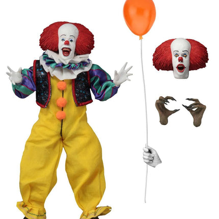 Pennywise 1990 Rétro Action Figure Stephen King 120 cm NECA-45472