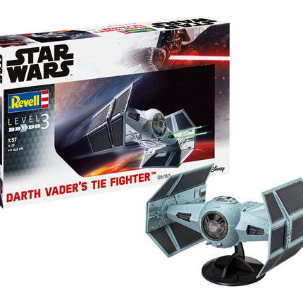 Tie Fighter Darth Vader Model Kit Star Wars 1/57  17 cm