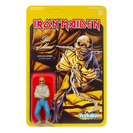 Eddie Iron Maiden ReAction Action Figure Piece of Mind (Album Art) 10 cm