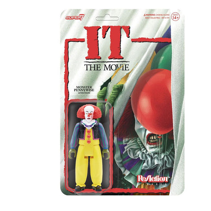 It ReAction Action Figure Pennywise 10 cm Super7 - FEBRUARY 2022