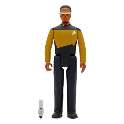Lt. Commander La Forge Star Trek: The Next Generation ReAction Action Figure Wave 2 10 cm