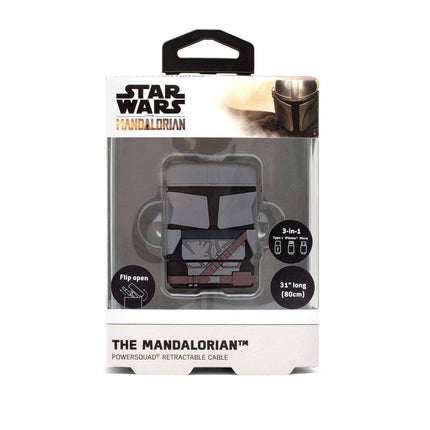 Star Wars The Mandalorian PowerSquad Flip Retractable Cable 3in1 The Mandalorian