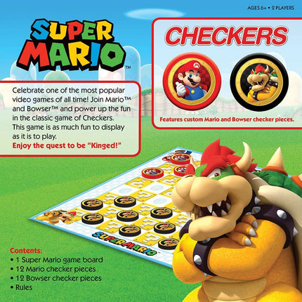 Super Mario Bros. Checkers Super Mario VS Browser Dama