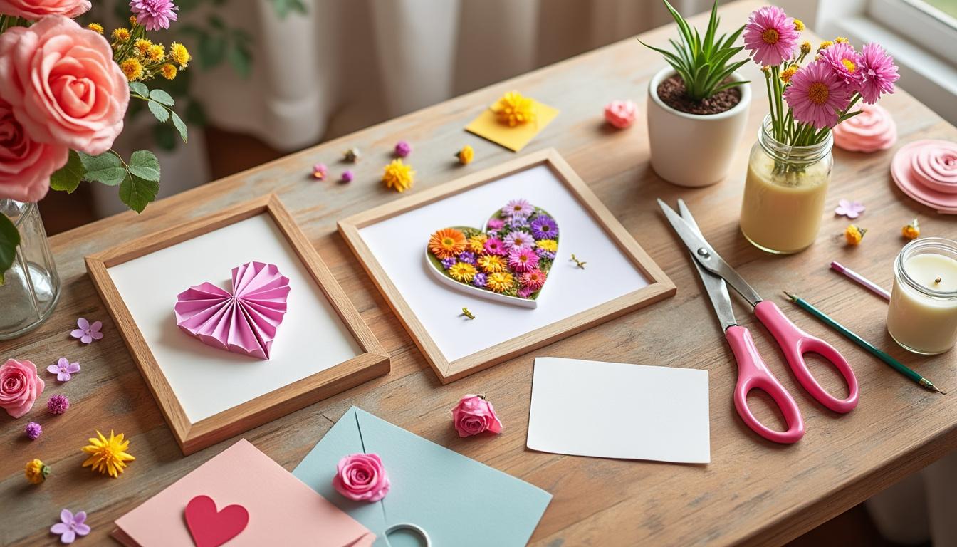 découvrez 5 idées de cadeaux faits maison pour la fête des mères, simples à réaliser et parfaits pour toucher le cœur de votre maman.