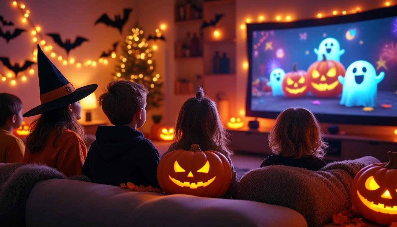 découvrez notre sélection de films halloween pour enfants, parfaits pour une soirée effrayante mais douce, alliant frissons légers et moments amusants en famille.