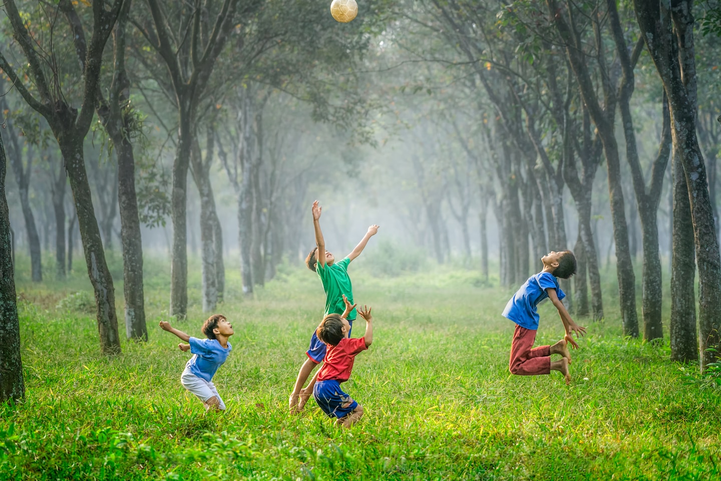 Football outside Jakarta