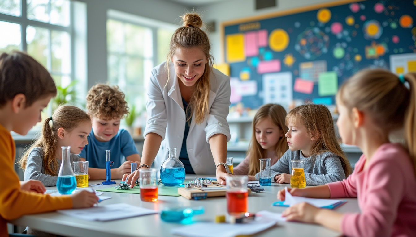 découvrez comment l'approche intégrée de la physique et de la chimie révolutionne l'enseignement scientifique dès l'enfance, en rendant les concepts plus accessibles et engageants pour les jeunes élèves.