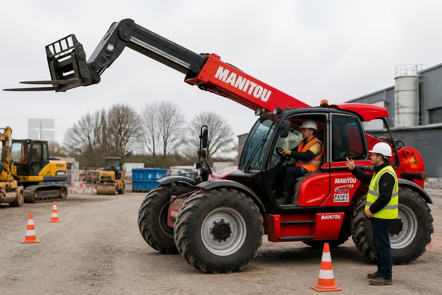 obtenez votre caces manitou télescopique grâce à notre formation complète et pratique. préparez-vous efficacement à l’examen pour décrocher votre permis en toute confiance.