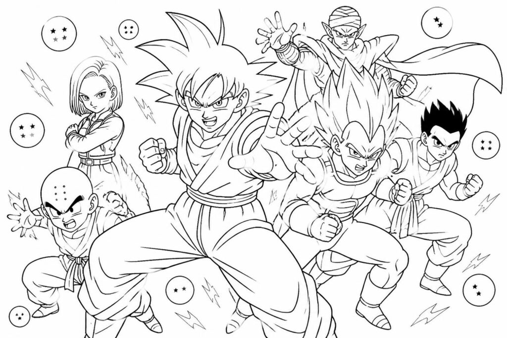 découvrez notre sélection de coloriages dragon ball super, parfaite pour les enfants et les fans du célèbre manga. amusez-vous à colorier vos personnages préférés de cette série emblématique !