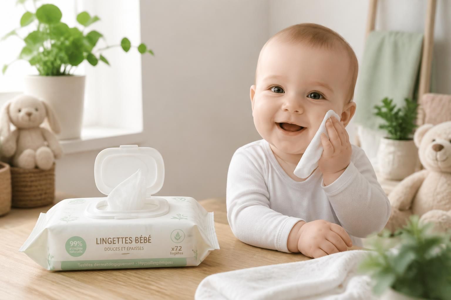 découvrez comment choisir les lingettes bébé adaptées pour la peau sensible de votre enfant, avec nos conseils pour garantir douceur et sécurité à chaque utilisation.