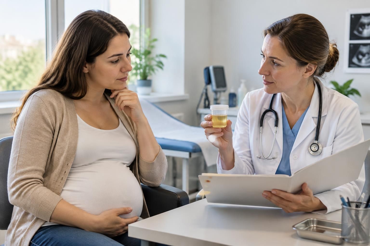 protéinurie pendant la grossesse : découvrez les causes possibles, les risques pour vous et votre bébé, et les signes qui nécessitent une consultation.